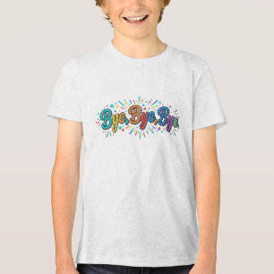 Adjö, Adjö, Adjö. Retro Pop Kultur T-Shirt