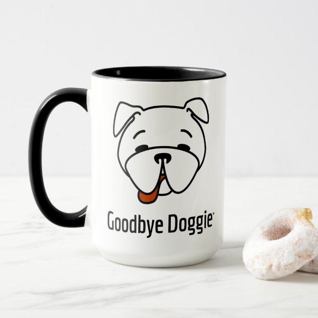 Adjö Doggie Combo Mugg (Med munk)