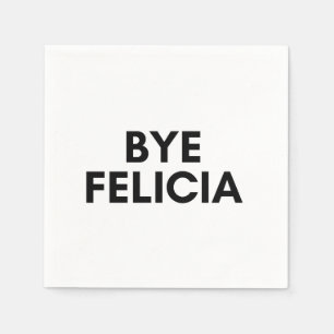 Adjö felicia pappersservett