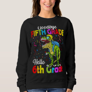 Adjö femte Klass Studenten Hej sjätte Klass T Shirt