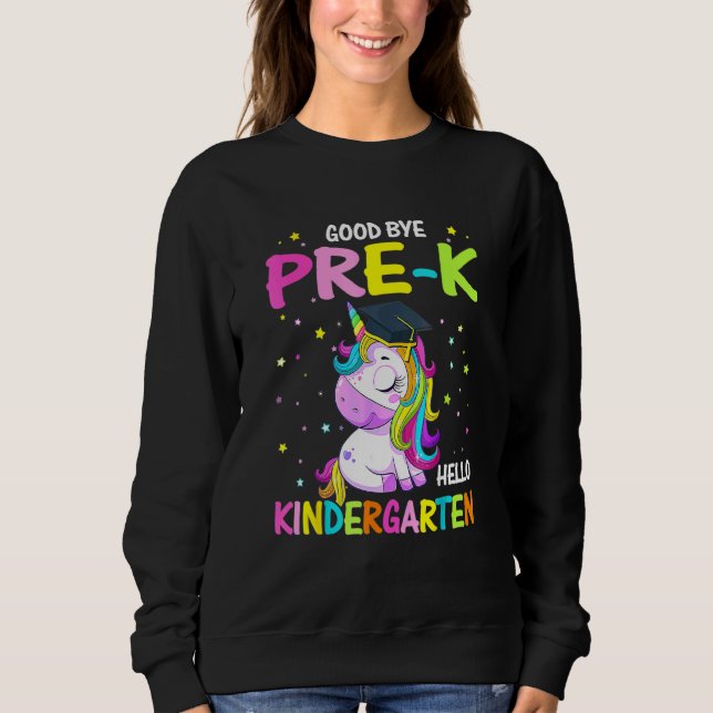 Adjö FörK Hej Kindergarten Magic Unicorn G T Shirt (Framsida)