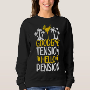 Adjö Hej Pensionspensionspensionär R T Shirt