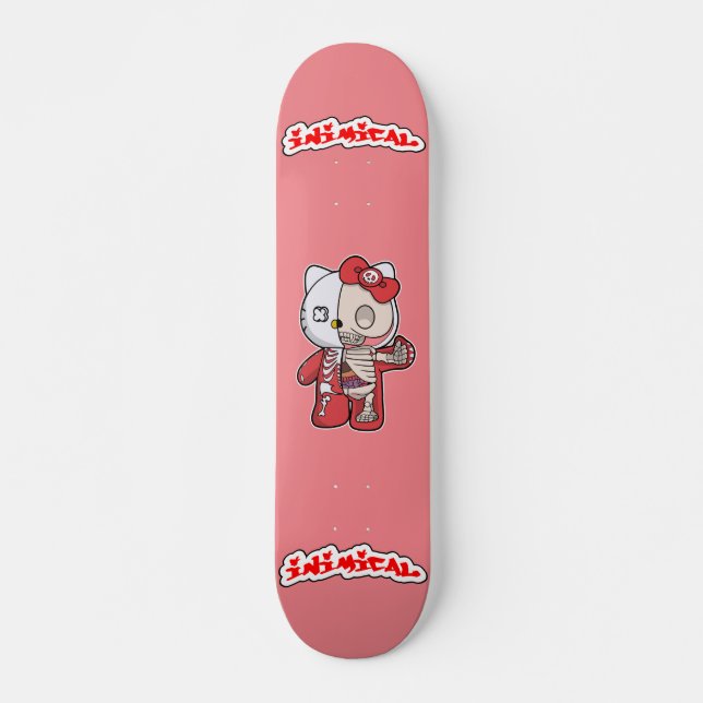 Adjö Kattunge Mini Skateboard Bräda 18,5 Cm (Framsida)