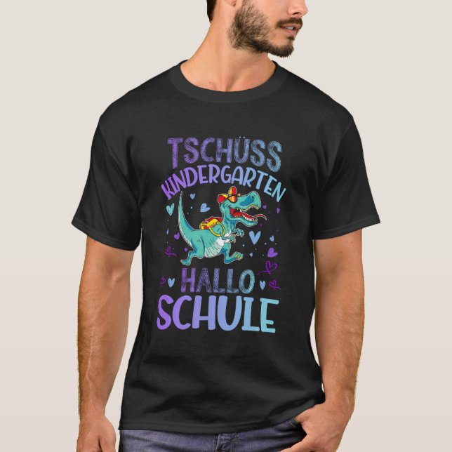 Adjö Kindergarten Hej School Enrollment School Ch T Shirt (Framsida)