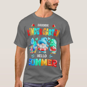 Adjö Kindergarten Hej Sommaren i Scho förra dagen T Shirt
