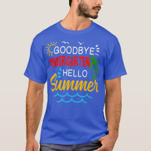 Adjö Kindergarten Hej Summer Kindergarten Gra T Shirt