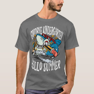 Adjö Kindergarten Hej Summer Shark for Shark T Shirt