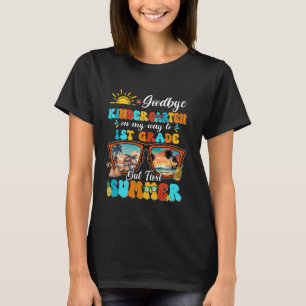 Adjö Kindergarten Studenten Hej 1:a Klass He T Shirt