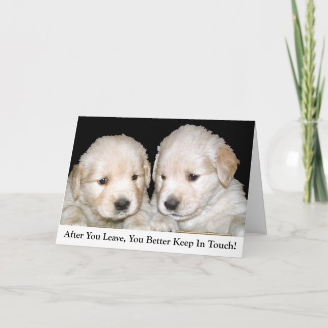 Adjö-kort Kort (Framsida)