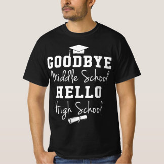 Adjö Mitten School Hej High School - Graduati T Shirt