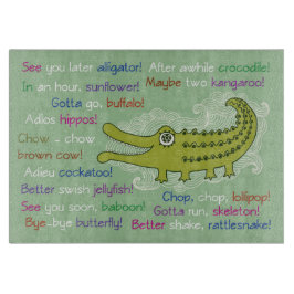 Adjö och Lycka till från Group, Alligator