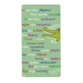 Adjö och Lycka till från Group, Alligator Fraktsedel