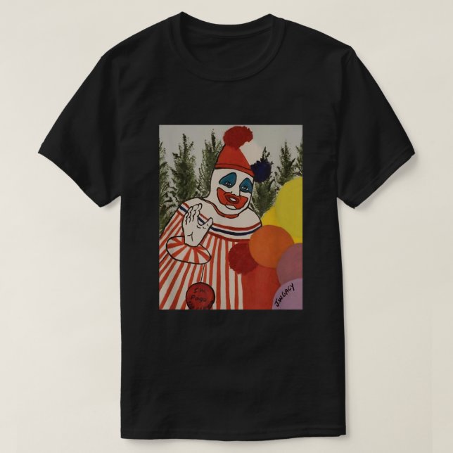 Adjö Pogo, Clown by Gacy T Shirt (Design framsida)
