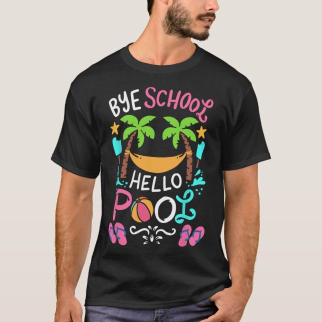 Adjö School Beach T Boll Tee Hammock (Framsida)