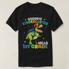Adjö till Kindergarten Graduationr Dinosaur Trex T Shirt