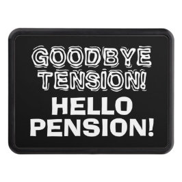 Adjö till spänningen hej pension lustig pension dragkroksskydd