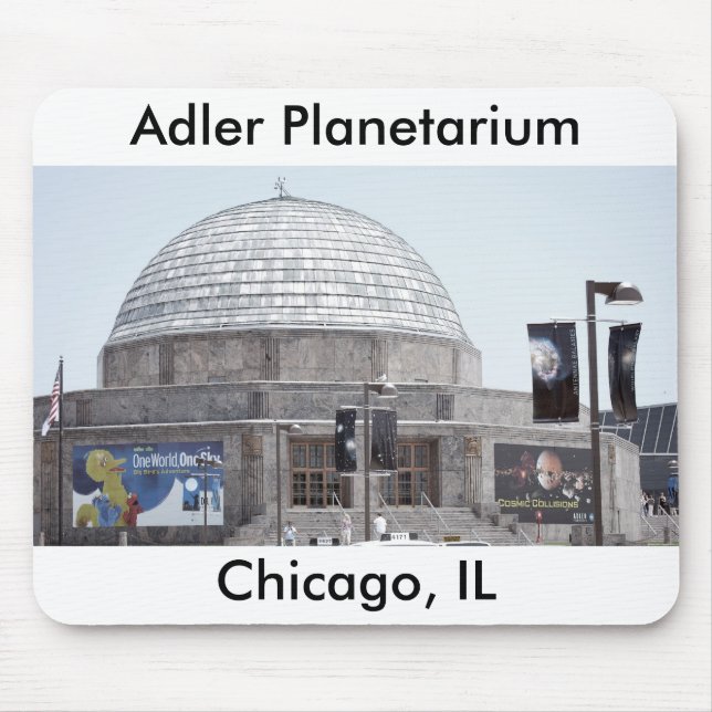Adler Planetarium - Chicago, IL Musmatta (Framsidan)
