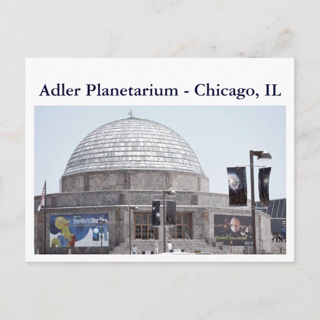 Adler Planetarium - ... Vykort (Framsida)