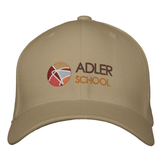 Adler School Embroized Hat 1 Broderad Keps (Framsida)