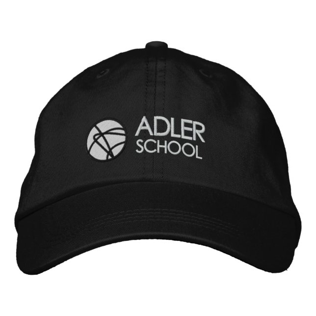 Adler School Embroized Hat 2 Broderad Keps (Framsida)