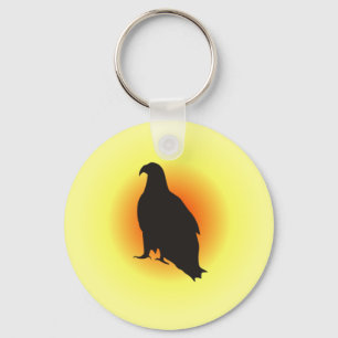 Adler Silhouette Nyckelring