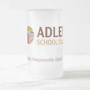 Adler skolar frostad Glass mugg 2