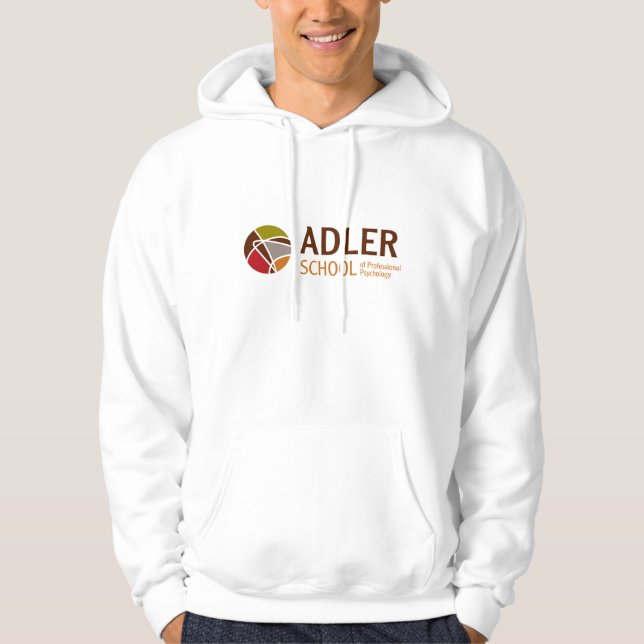 Adler skolar Hooded tröja 2 Sweatshirt Med Luva (Framsida)