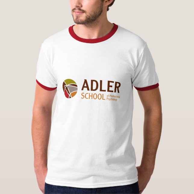 Adler skolar T-tröja 2 Tee (Framsida)