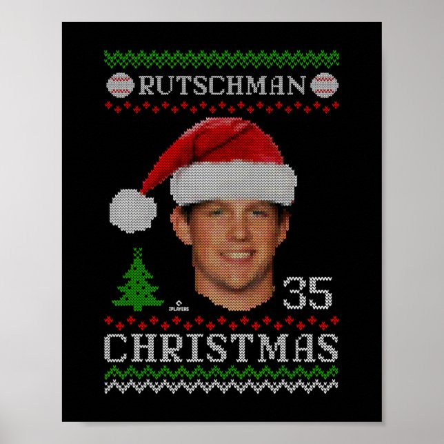 adley rutschman baltimore baseball christmas sweat poster (Framsidan)