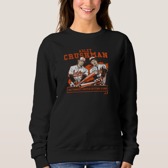 Adley Rutschman - Crushman - Baltimore Baseball T Shirt (Framsida)