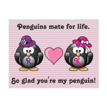 Adlig Lesbisk Penguins Two Brides Heart Hat