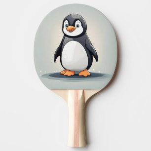 Adlig liten penguin pingisracket