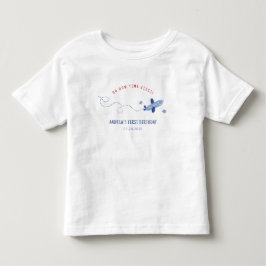 Adliga flygplan - hur tiden flyter första födelsed t shirt