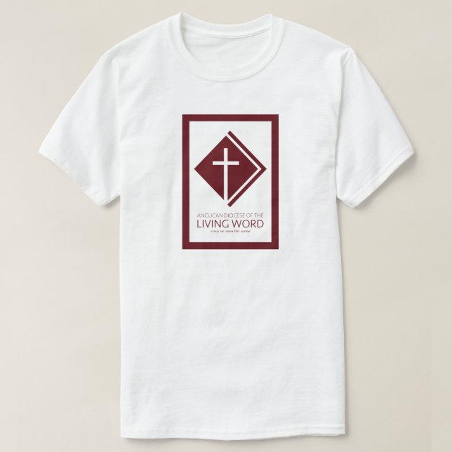 ADLW T-Shirt (vit) (Design framsida)
