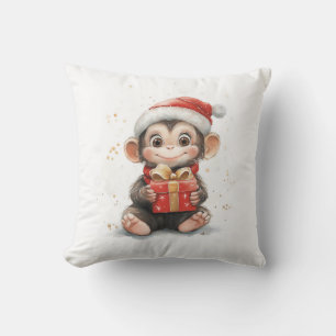 Admin: Baby Monkey i djurjulserien Kudde