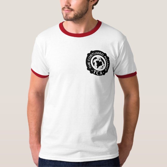 Admin-besättningskjorta, manar tee shirt (Framsida)