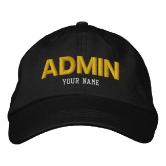 ADMIN Cap Broderad Keps