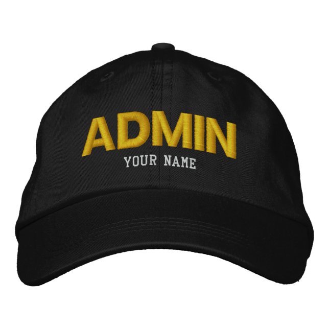 ADMIN Cap Broderad Keps (Framsida)
