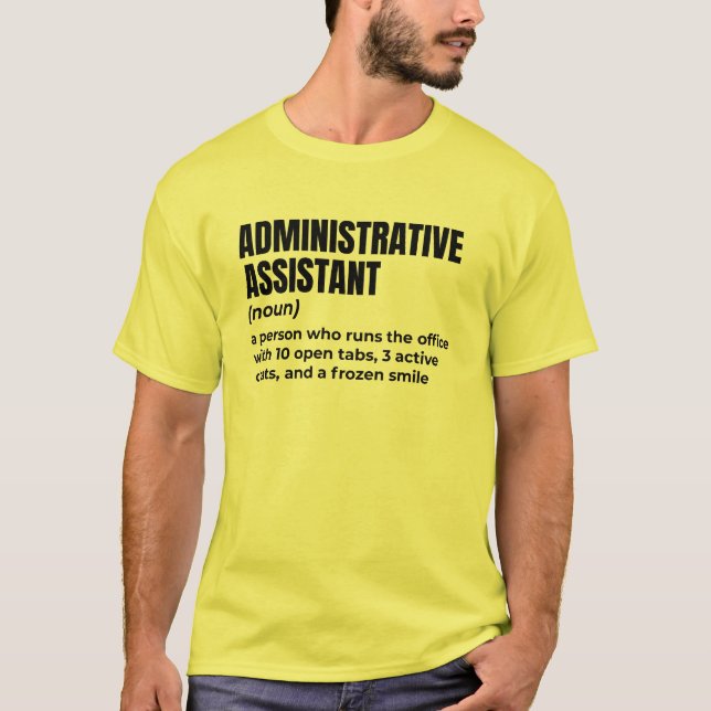 Admin Humor: Gift för Real Chef T Shirt (Framsida)