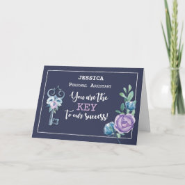 Admin Pro-dag för anpassad namnassistentassistent Kort