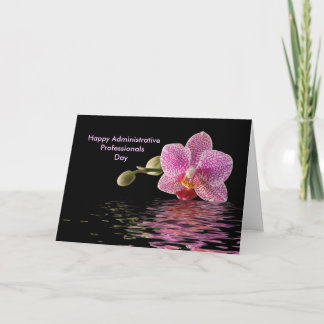 Admin Pro Day Rosa Orchid Reflection Helgkort