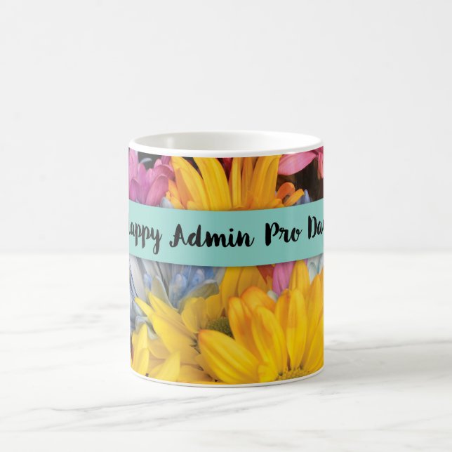 Admin Pro Day Tack Gerbera Daisys Kaffemugg (Center)