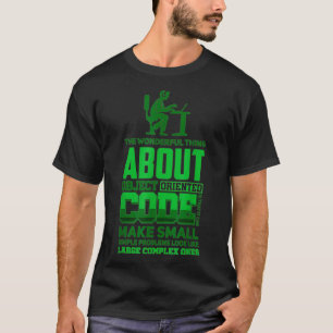 Admin Programmer Linu Binary Code T Shirt