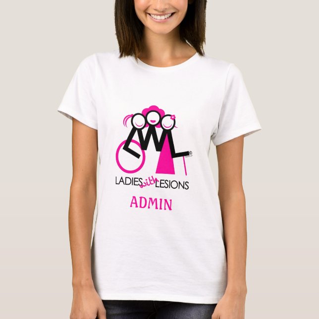 Admin-utslagsplats T Shirt (Framsida)