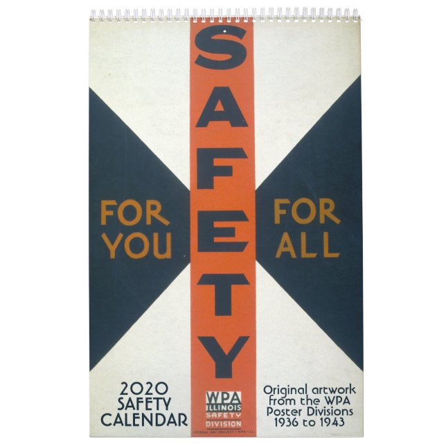 Administration av WPA Works-förlopp Kalender (Omslag)