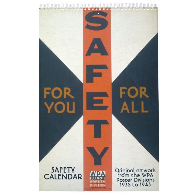 Administration av WPA Works-förlopp Kalender (Omslag)