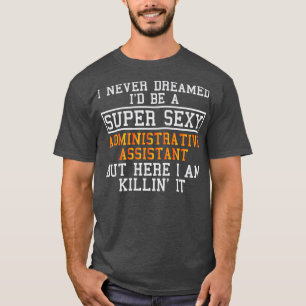 Administrationsassistent - praktiskt Office Worker T Shirt