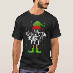 Administrationsassistenten Elf Funny Family Matchi T Shirt