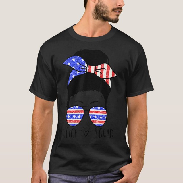 Administrationsassistenten för Office Squad Messy  T Shirt (Framsida)