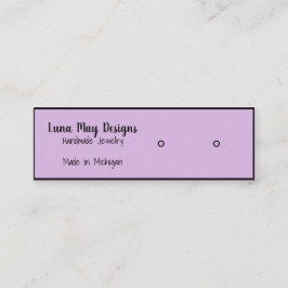 Administrationskort för judiska Visningar Mini Visitkort